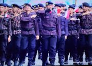 Keluarga Besar Putra Putri Polri (KBPP Polri) Ikut Parade di HUT Bhayangkara ke-79