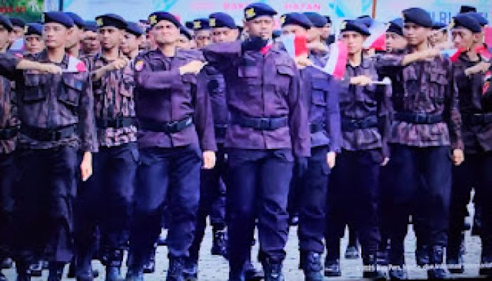 Keluarga Besar Putra Putri Polri (KBPP Polri) Ikut Parade di HUT Bhayangkara ke-79